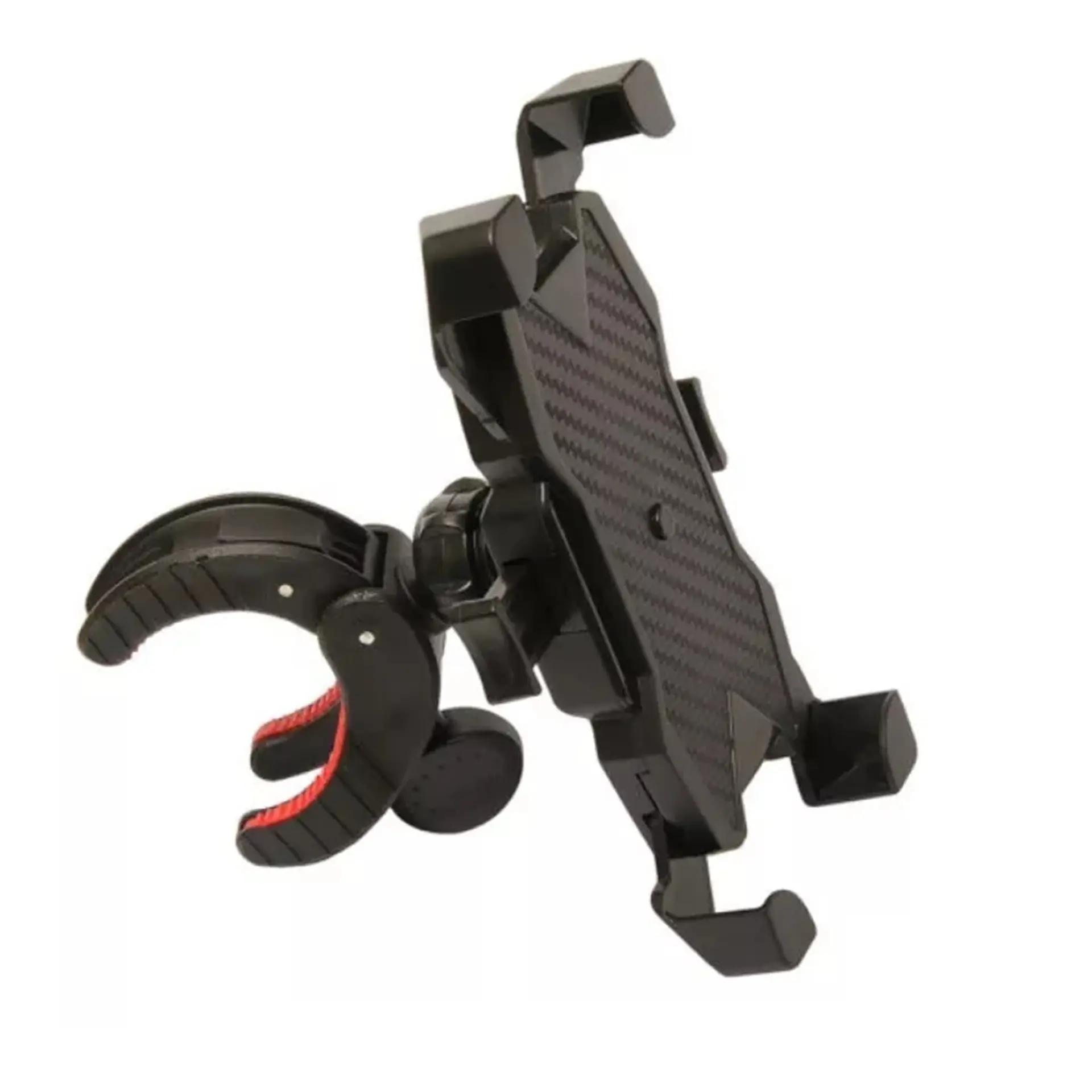 Soporte Bicicleta Y Moto Celular Rotación 360 Tecmaster Negro 3