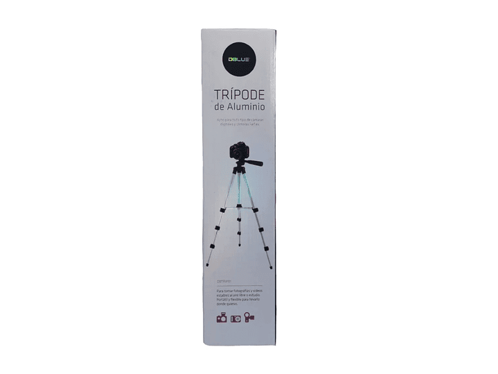 Trípode de Aluminio Dblue para Cámaras Dbtrp01 2