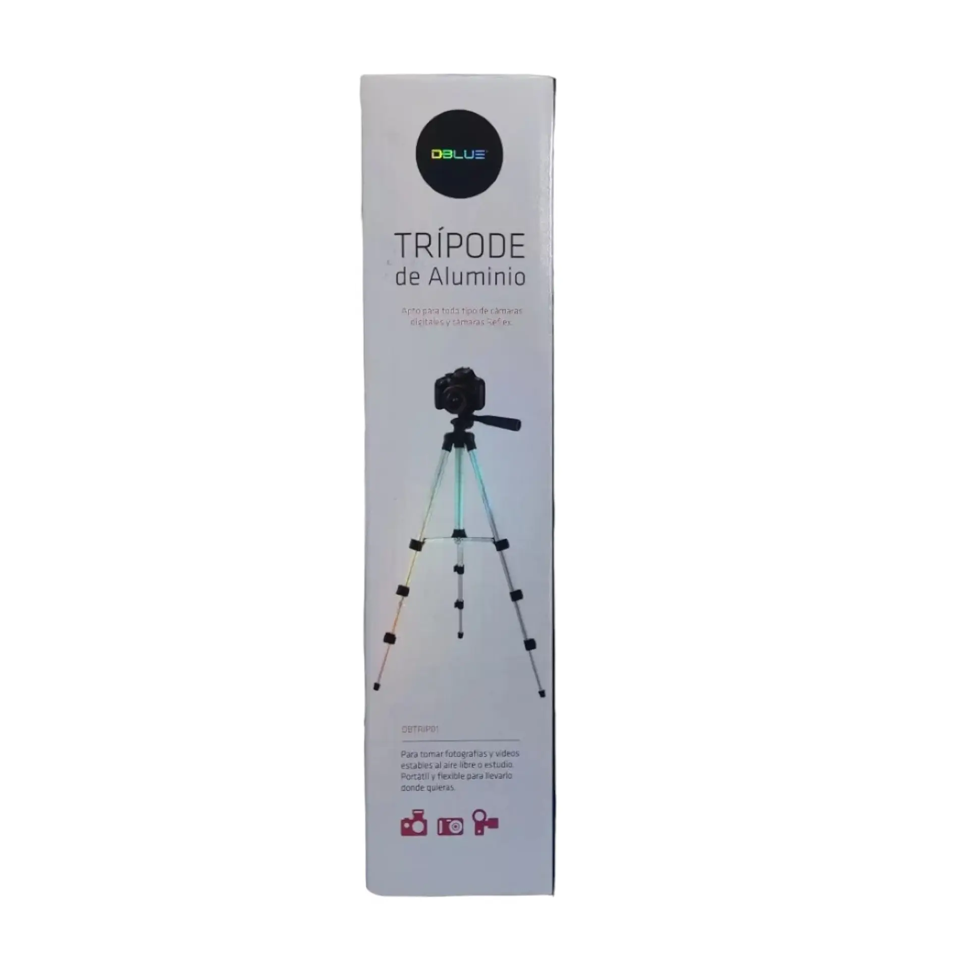 Trípode de Aluminio Dblue para Cámaras Dbtrp01 2
