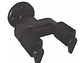 Soporte de Pared para Guitarra y bajo Hendrix Hx0066 Negro - Miniatura 1