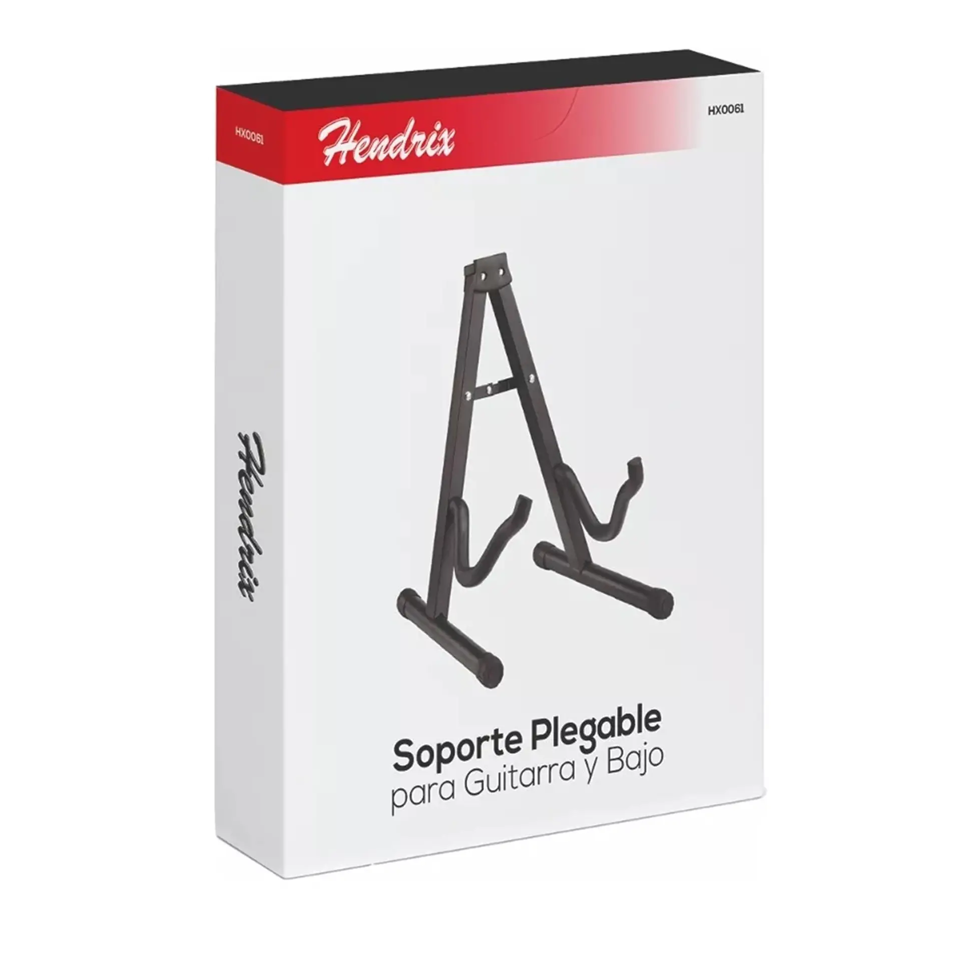 Soporte Plegable para Guitarra y Bajo Hendrix Hx0061 Negro 2