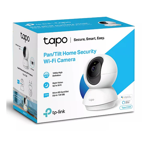 Cámara Seguridad Wifi Tp-link Tapo C200 Full Hd