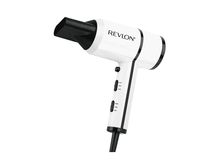 Secador Pelo Compacta Revlon 5296-la2 Crystal Blanco 1