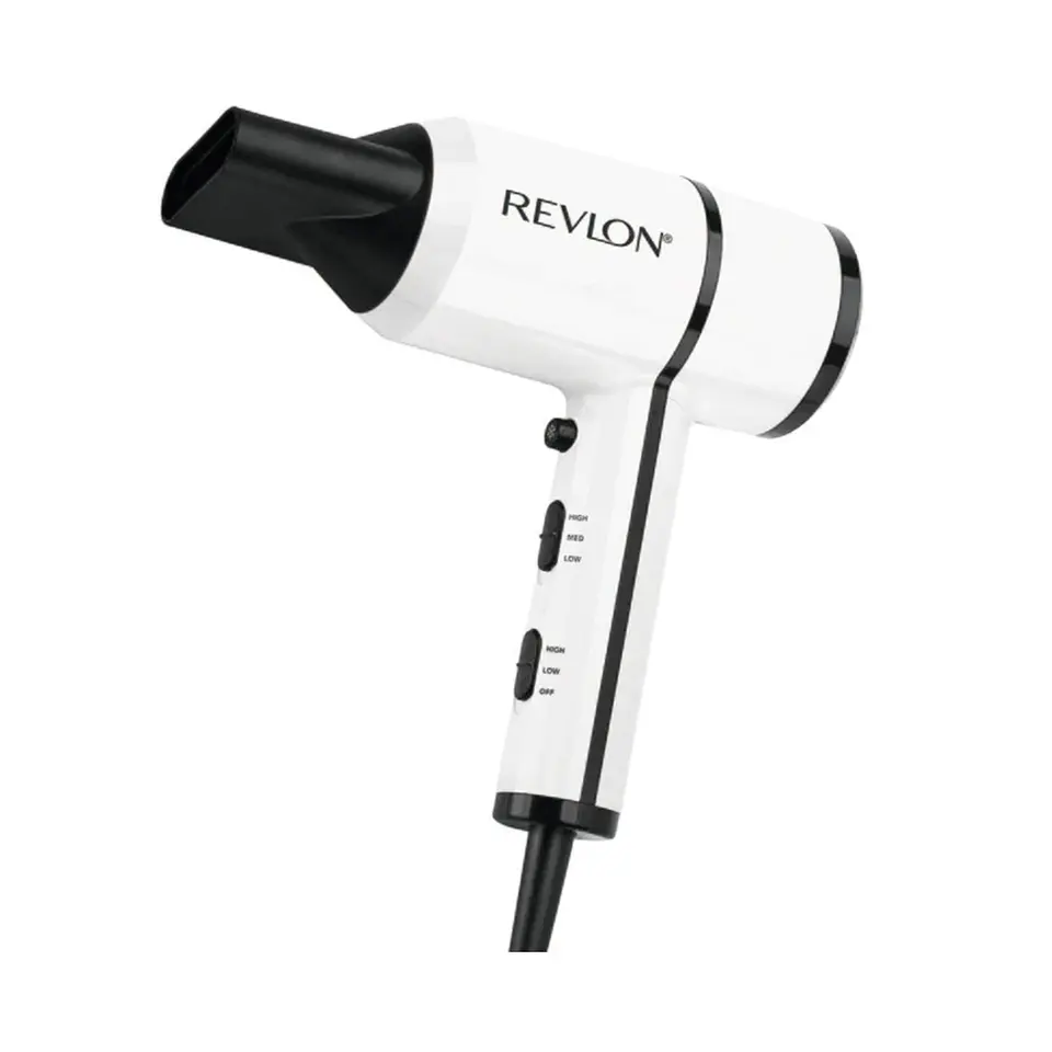 Secador Pelo Compacta Revlon 5296-la2 Crystal Blanco 1