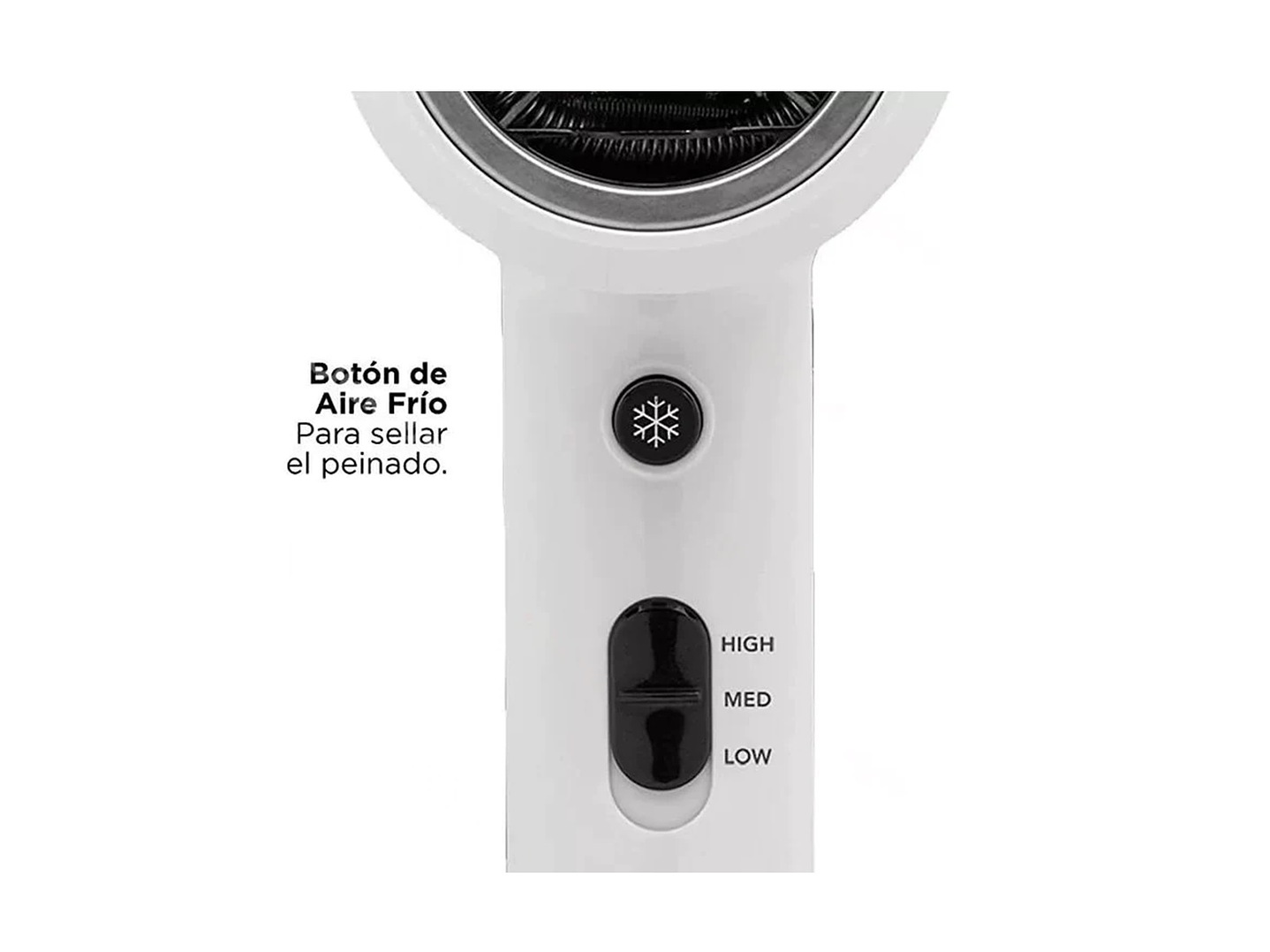 Secador Pelo Compacta Revlon 5296-la2 Crystal Blanco 4