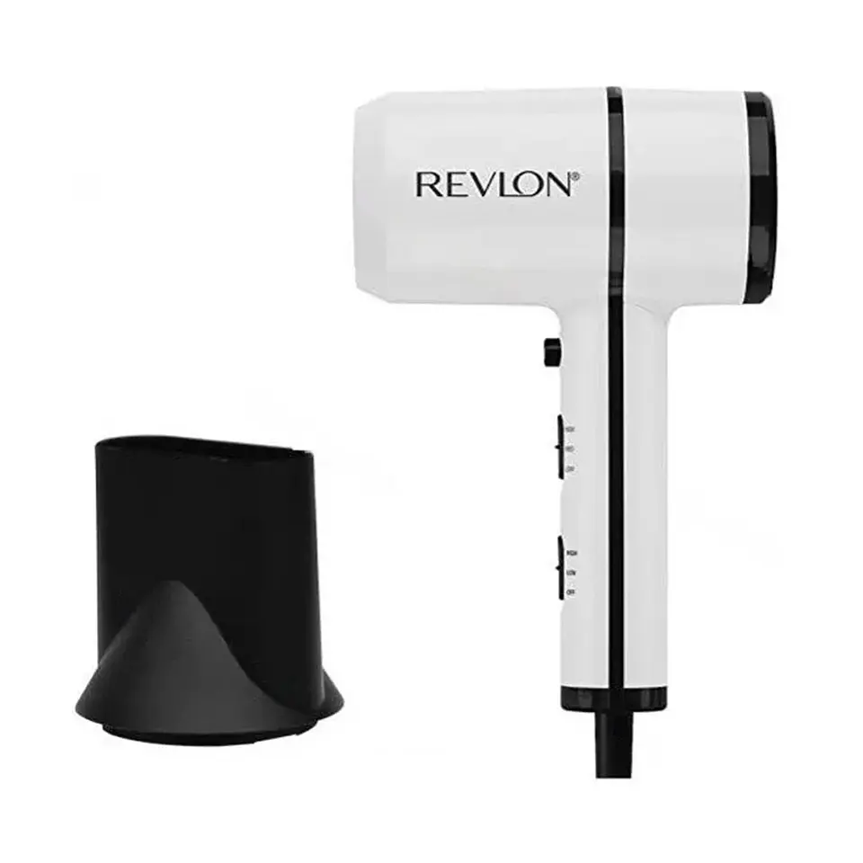 Secador Pelo Compacta Revlon 5296-la2 Crystal Blanco 6
