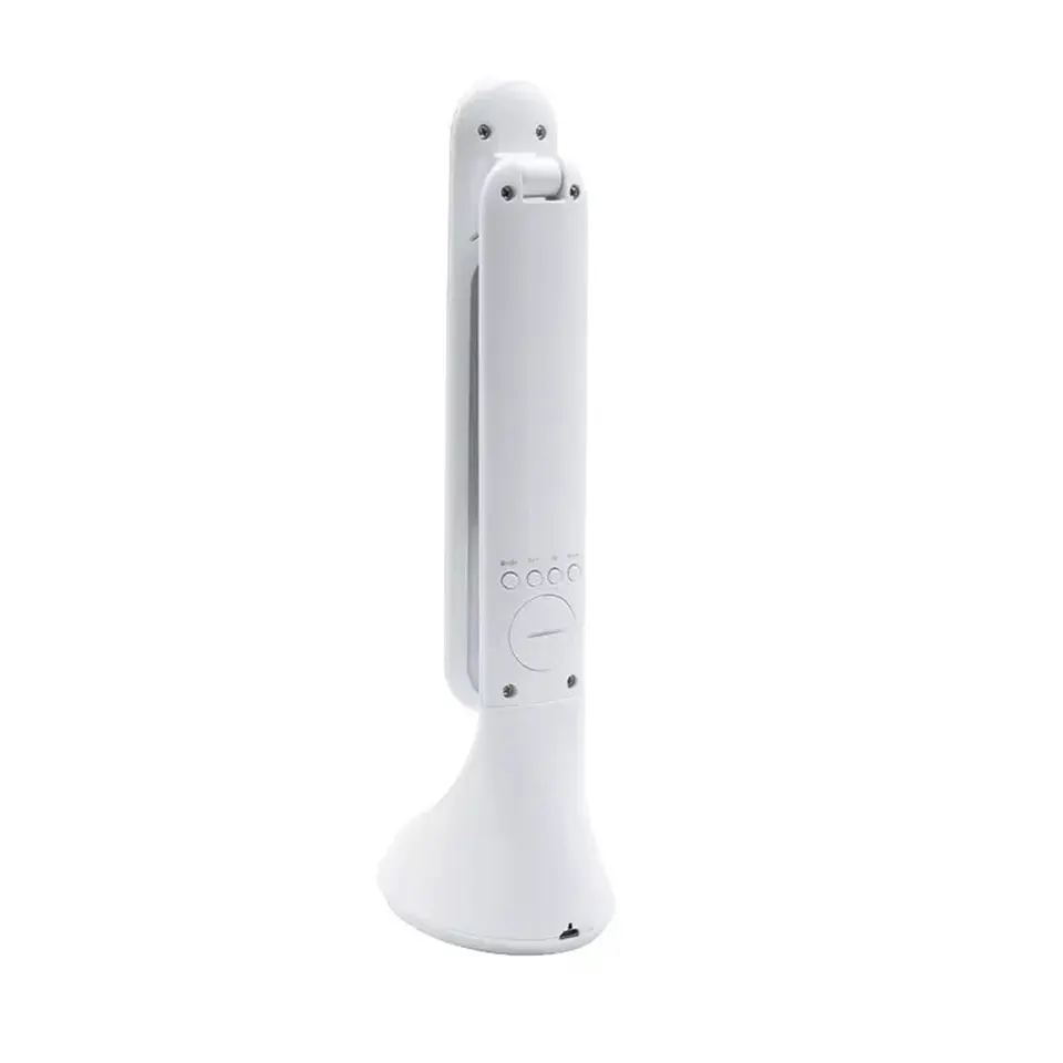 Lampara Led Usb Escritorio C/reloj Recargable Philco Dl368 5