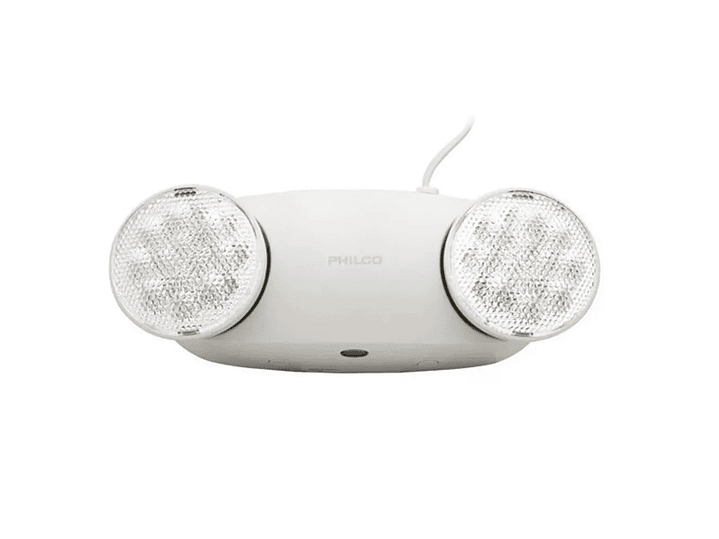 Lámpara de Emergencia Philco 24 Led 2 Focos Fijos AT60 1