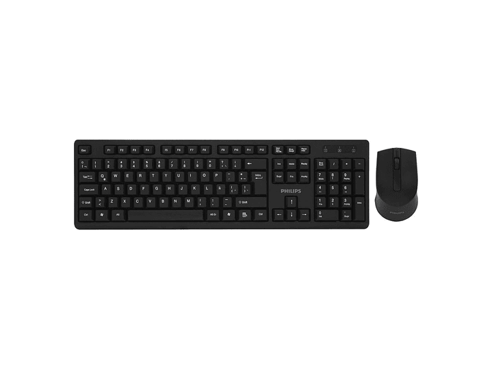 Kit Combo Teclado y Mouse Inalámbrico Philco 6354K 1