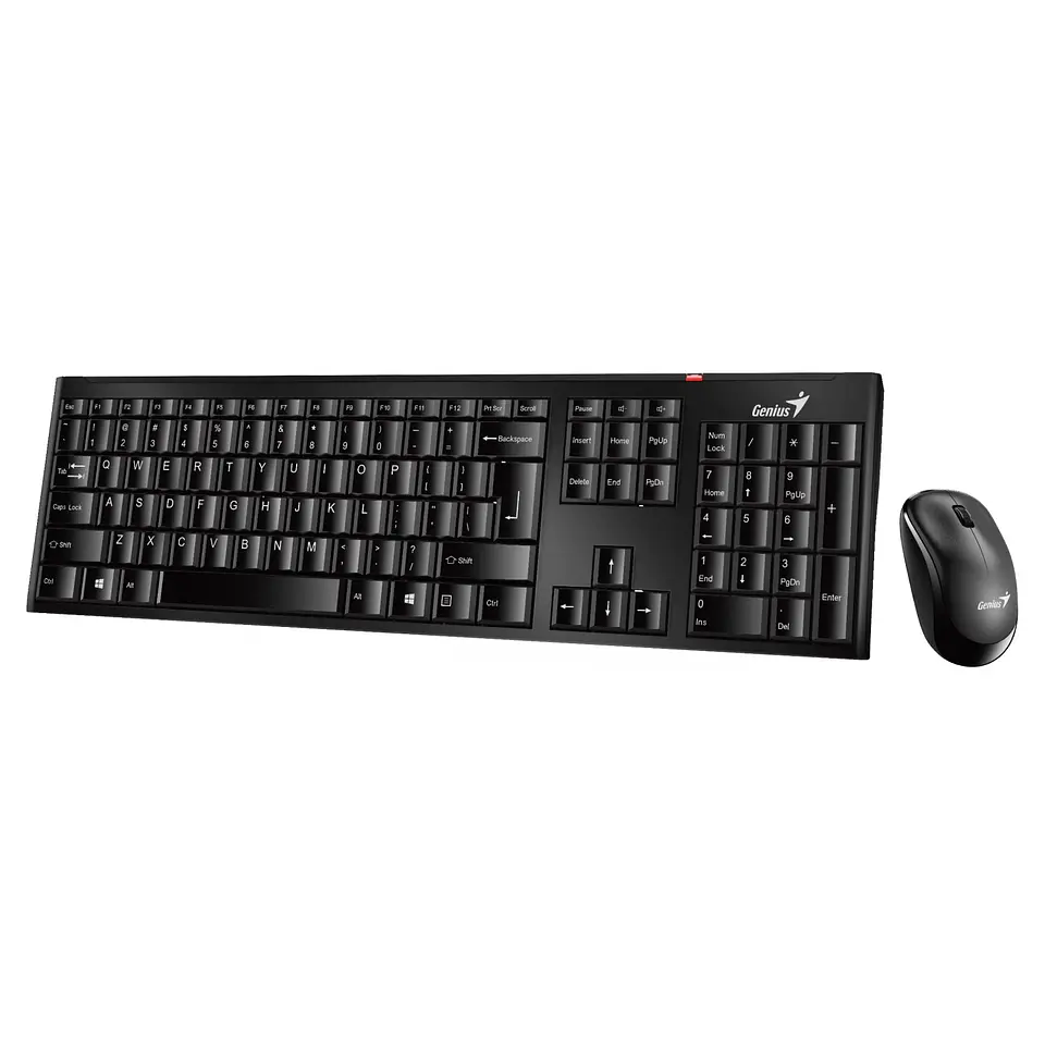 Kit Combo Teclado y Mouse Inalambricos Genius 8000SE 1