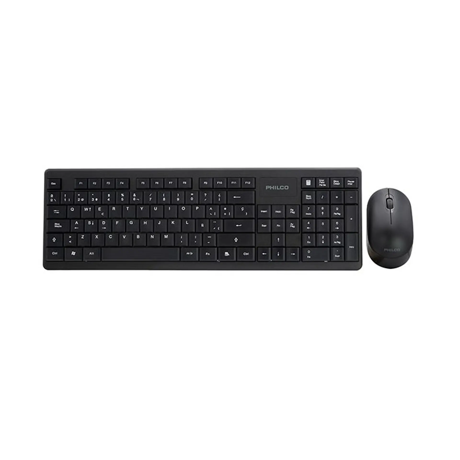 Kit Combo Teclado y Mouse Inalámbrico Philco 6314N 2