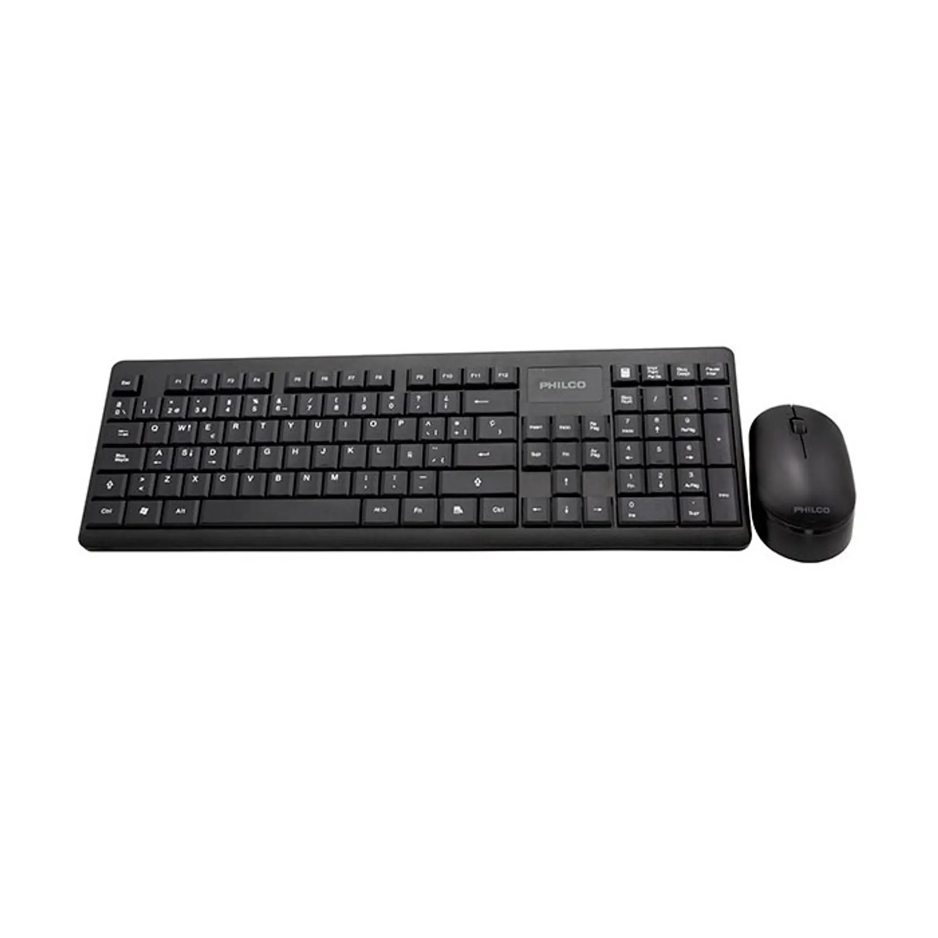 Kit Combo Teclado y Mouse Inalámbrico Philco 6314N 3