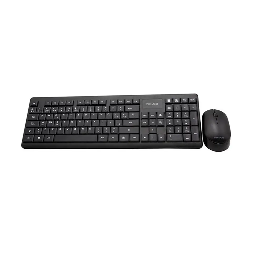 Kit Combo Teclado y Mouse Inalámbrico Philco 6314N 3
