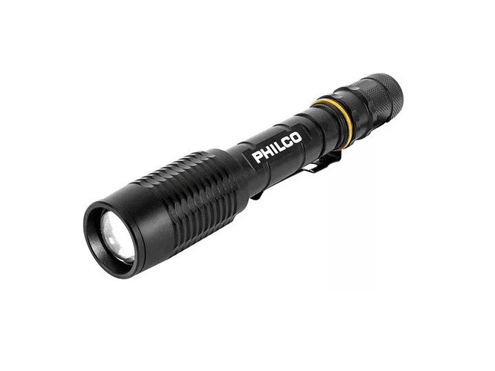 Linterna Swat Recargable Philco SW930 Negro 1