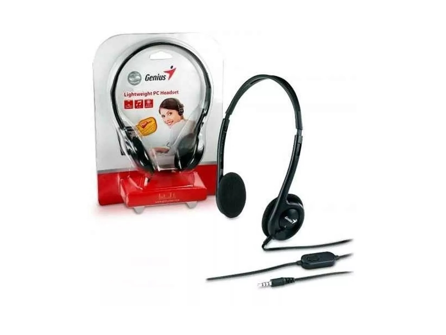 Audífono Genius Hs-m200c con Micrófono 2