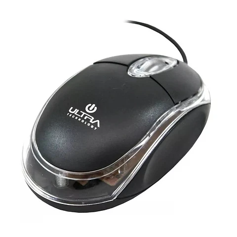 Mouse Óptico Ultra USB Ut-120un Negro