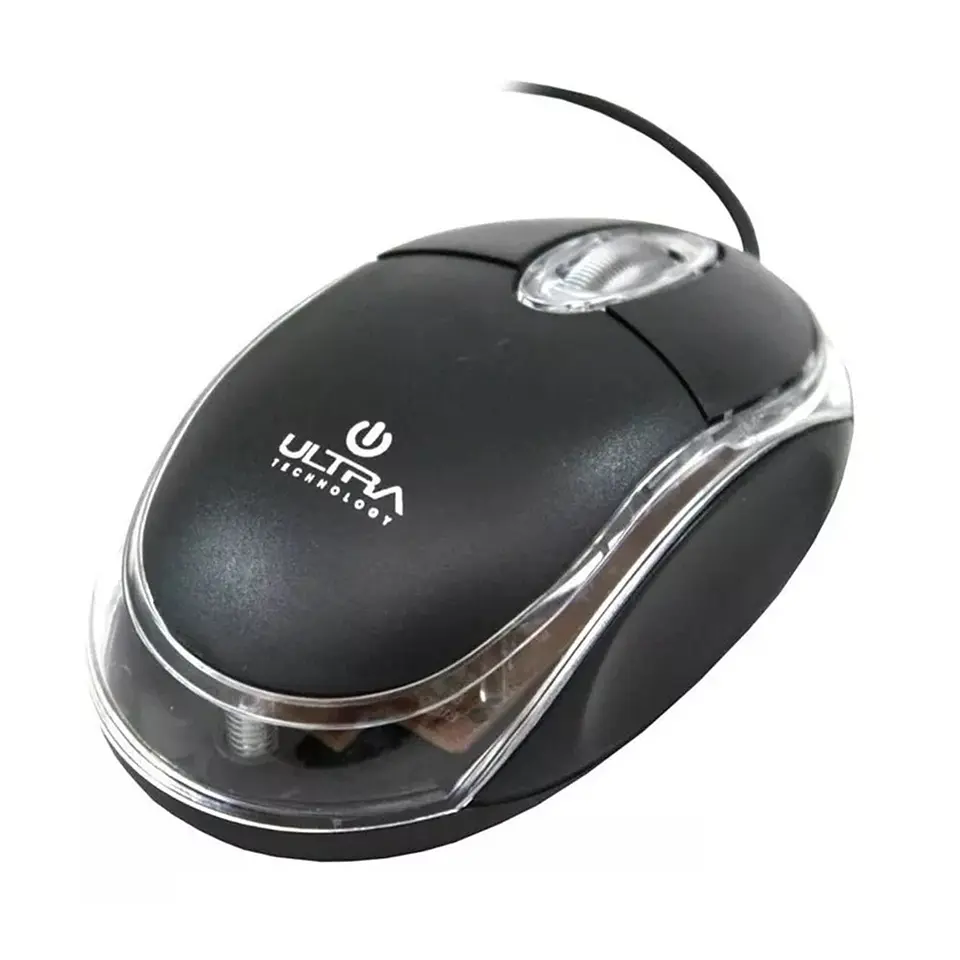 Mouse Óptico Ultra USB Ut-120un Negro 1