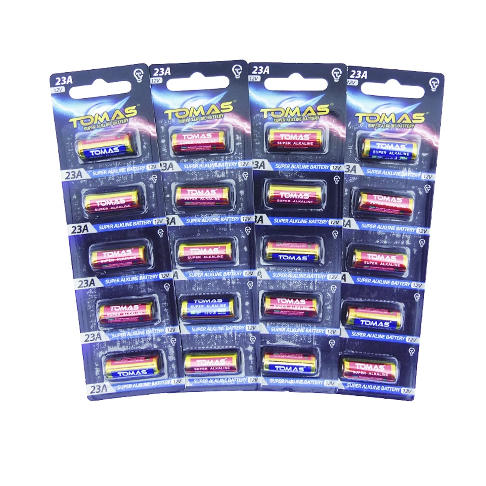 Pack 5 Pilas Tomas 23A 12v Alkaline 3