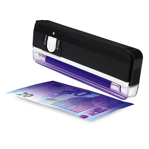 Detector de Billetes Falsos Portable de Doble Función