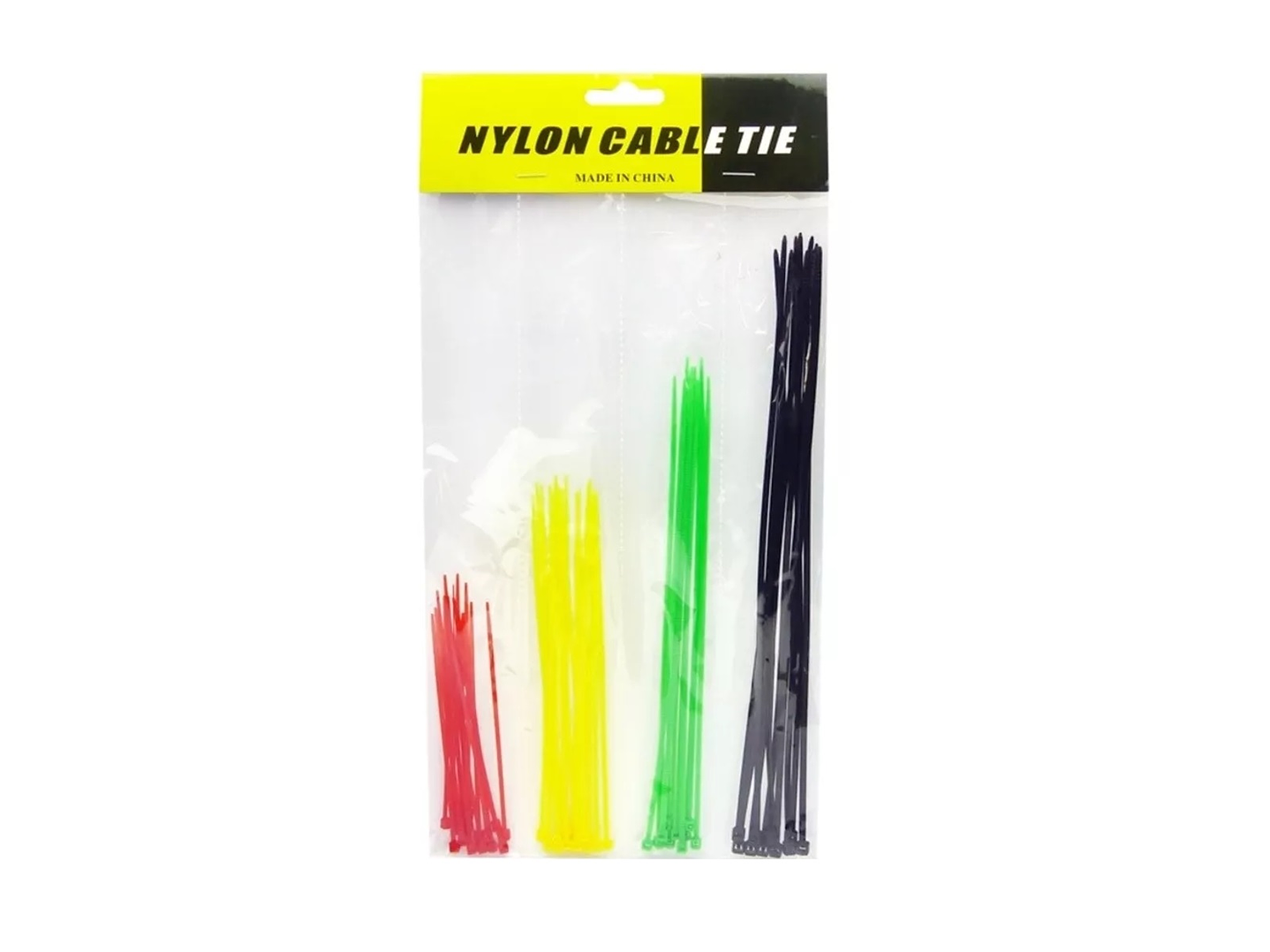 Pack 40 Amarra Cable Plasticas de 10, 15, 20 y 25Cm 1