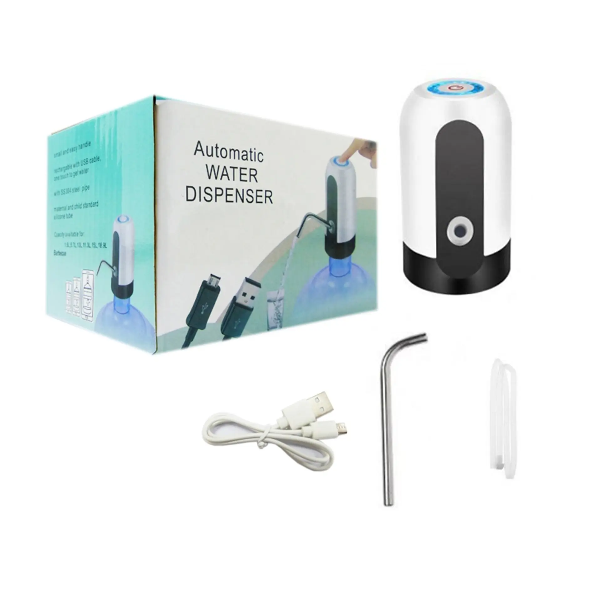Dispensador De Agua USB Recargable Para Botellones 2