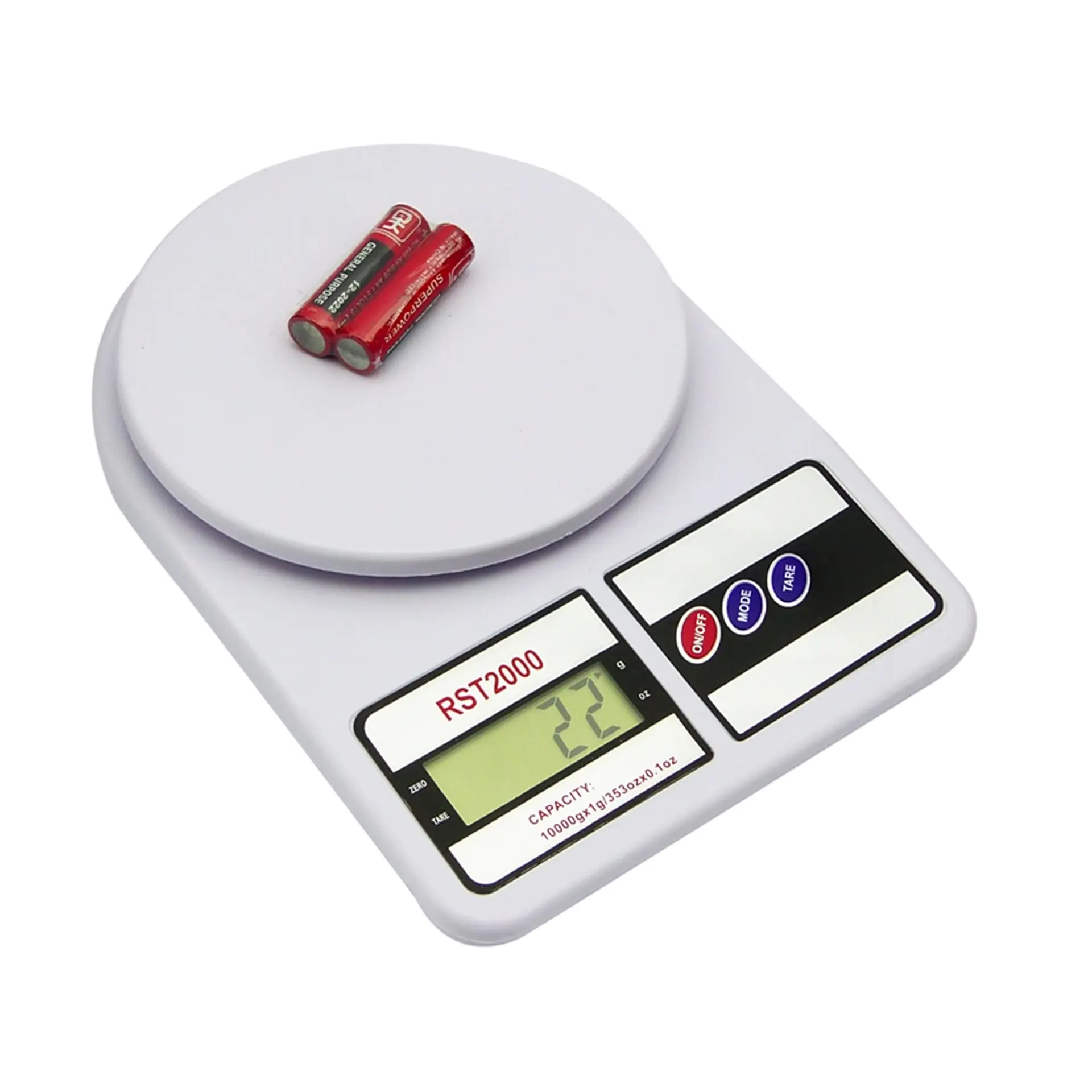 Balanza Pesa de Cocina Digital 10 kg RST2000 3