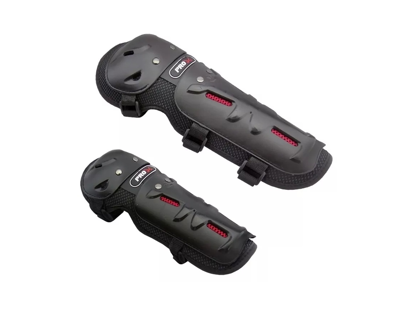 Set Protecciones Moto Rodilleras y Coderas Cobra 3