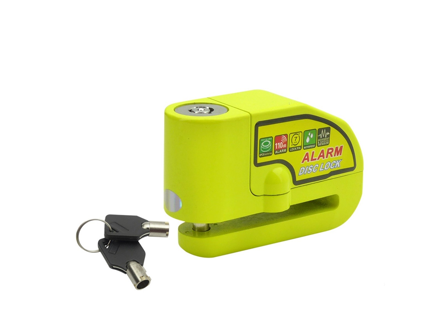 Candado Freno de Disco Moto con Alarma LK603 1