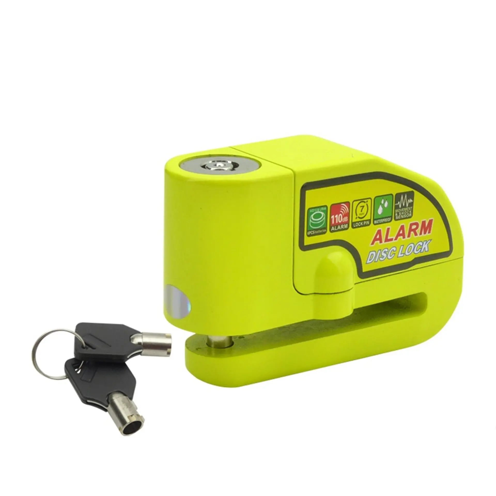 Candado Freno de Disco Moto con Alarma LK603 1