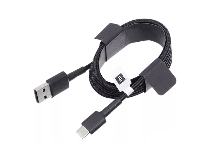 Cable Xiaomi Mi Braided USB Tipo-C Cable 100cm Negro 2