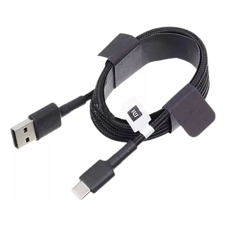 Cable Xiaomi Mi Braided USB Tipo-C Cable 100cm Negro 2