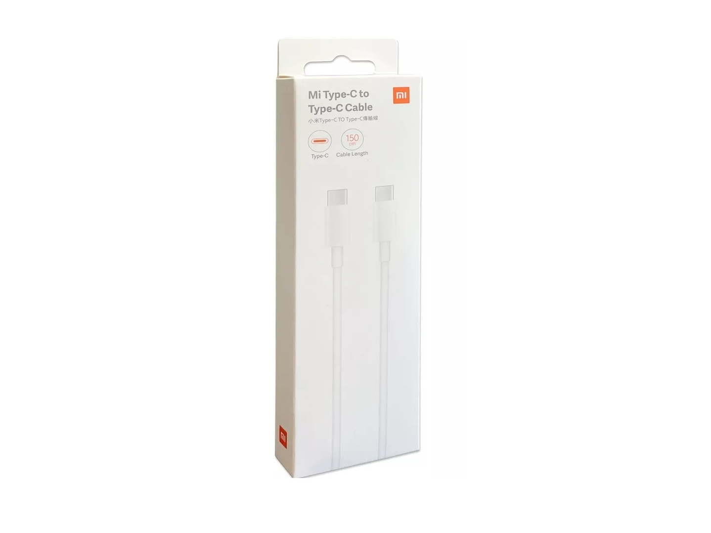 Cable Xiaomi Usb-C a Usb-C 1.5 Mts Blanco 2