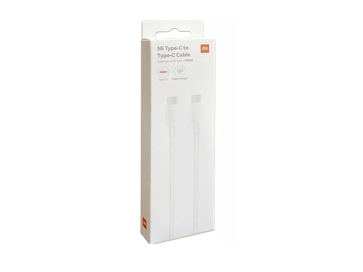 Cable Xiaomi Usb-C a Usb-C 1.5 Mts Blanco 2