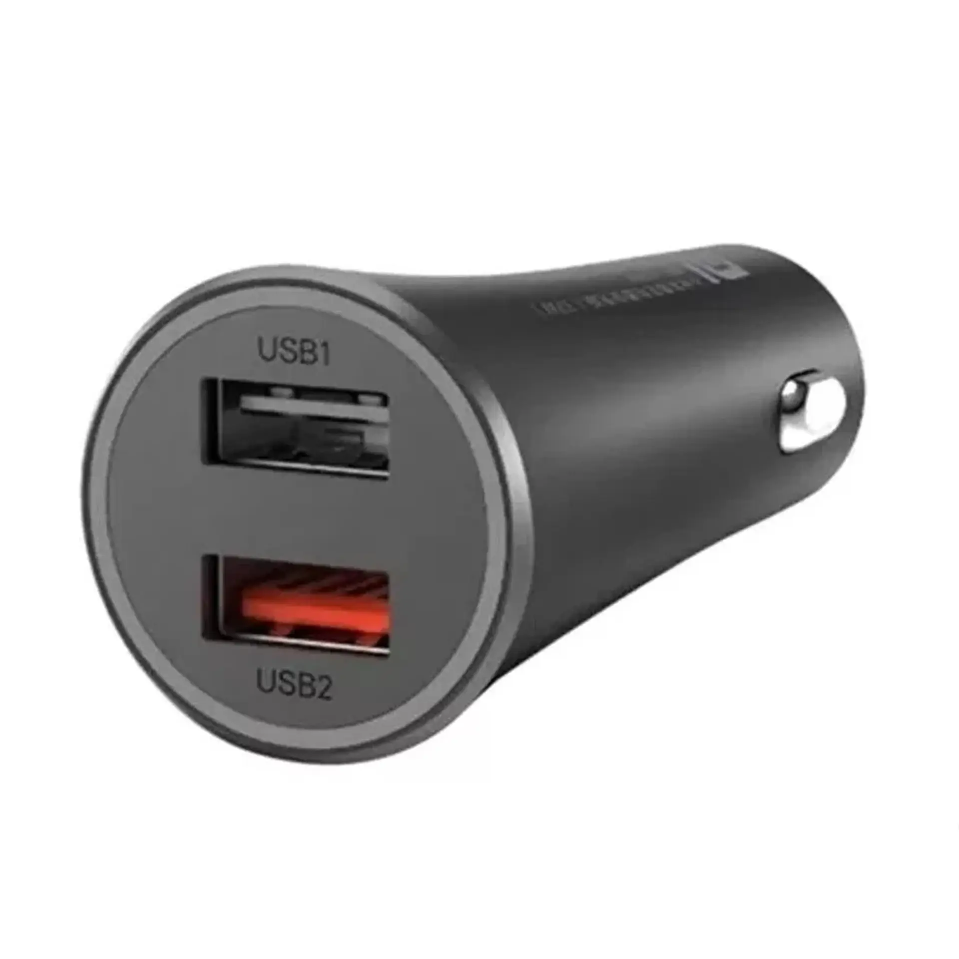 Cargador Xiaomi Mi 37w Dual-Port para Autos Negro 1