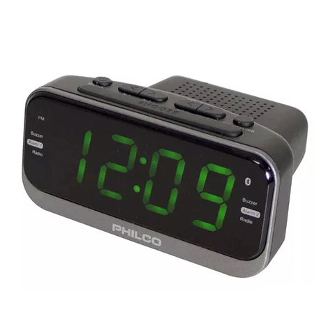 Radio Reloj Despertador Digital Philco PAR1012BT
