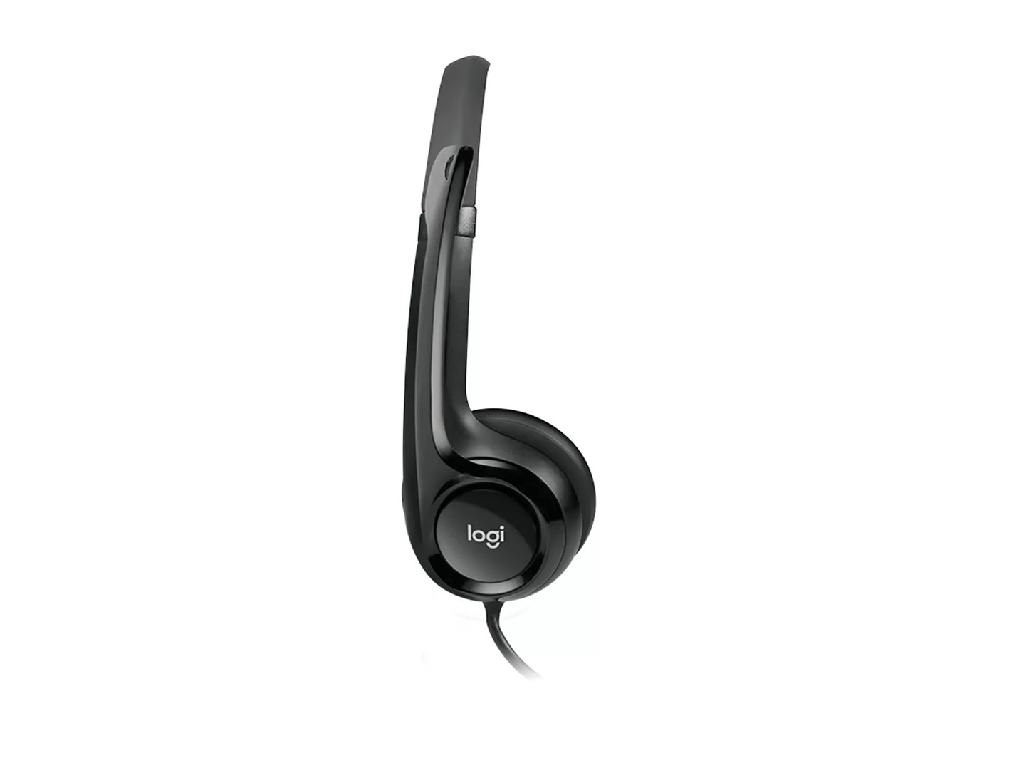 Audífono Logitech H390 On-ear Alámbricos Usb Negro 3