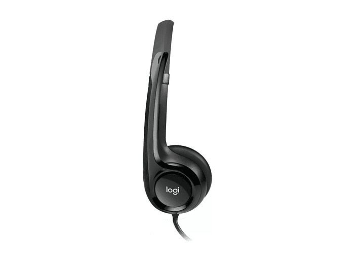 Audífono Logitech H390 On-ear Alámbricos Usb Negro 3