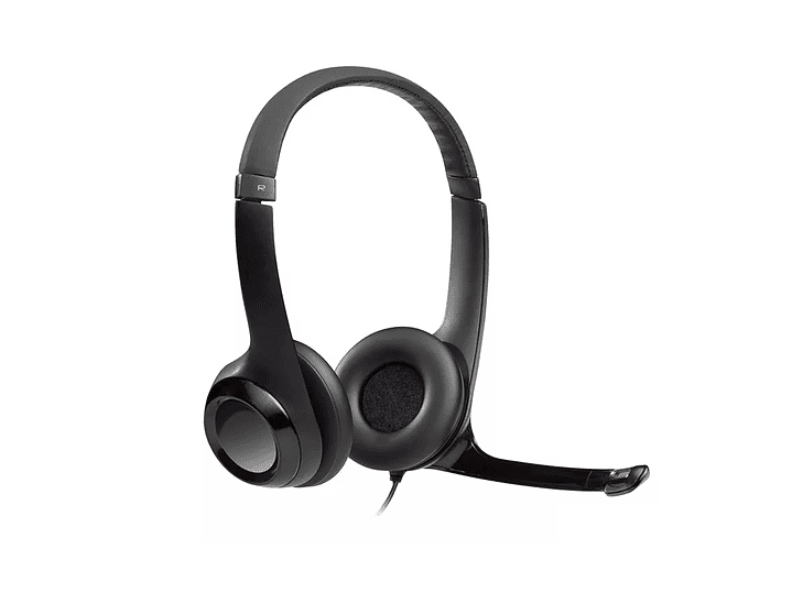 Audífono Logitech H390 On-ear Alámbricos Usb Negro 4