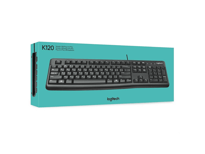 Teclado Alámbrico Logitech K120 Usb Español 2