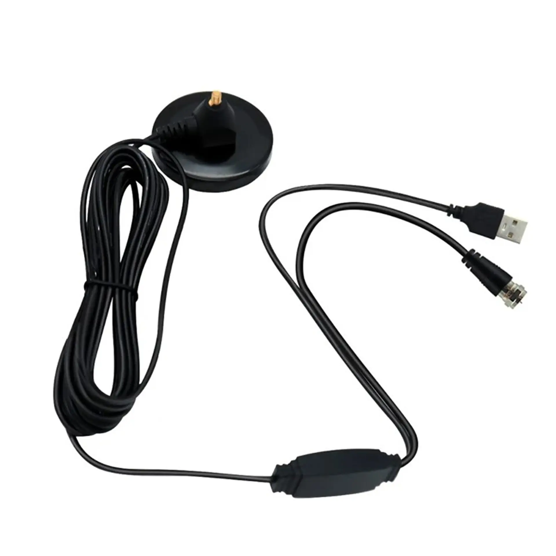 Antena Tv Hd Digital Magnetica Booster Usb Hdtv 5