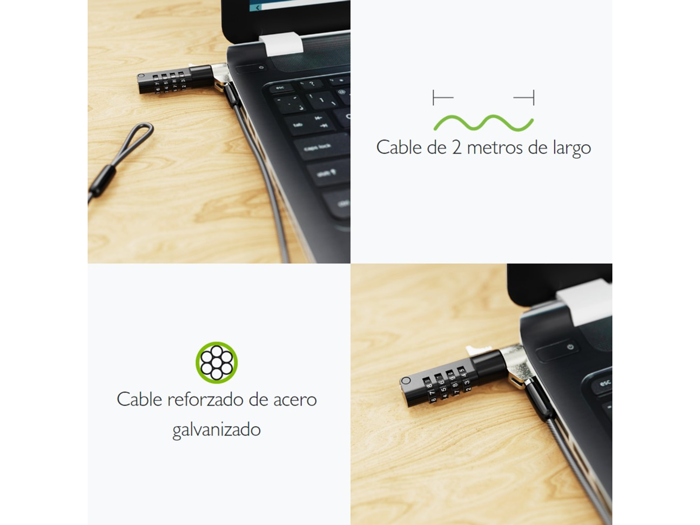 Candado Seguridad Notebook Bolt C Clave Klip Xtreme 9