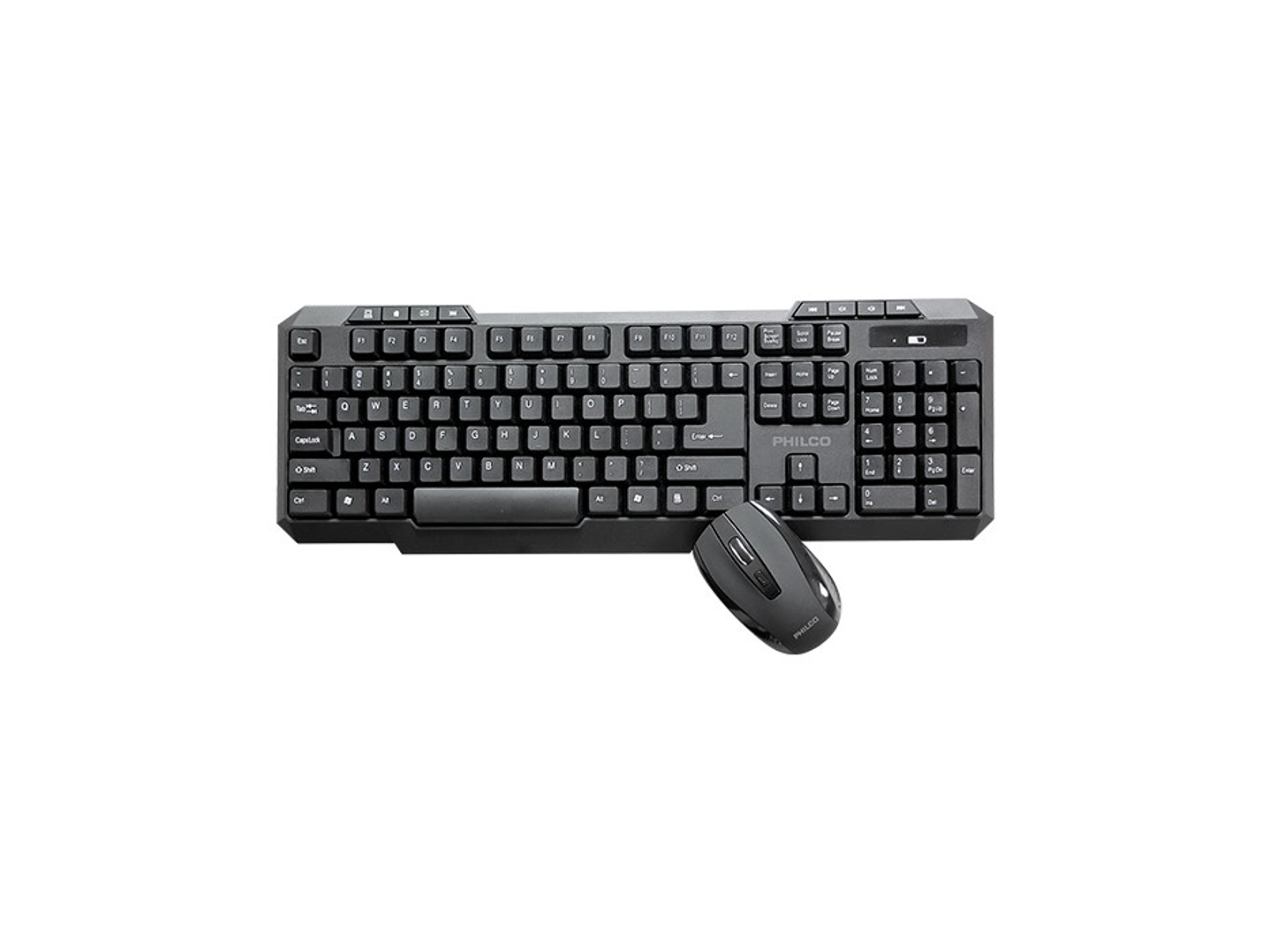 Kit Combo Teclado y Mouse Inalámbrico Philco K5204 1