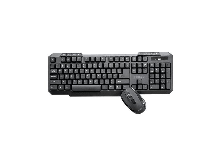 Kit Combo Teclado y Mouse Inalámbrico Philco K5204 1