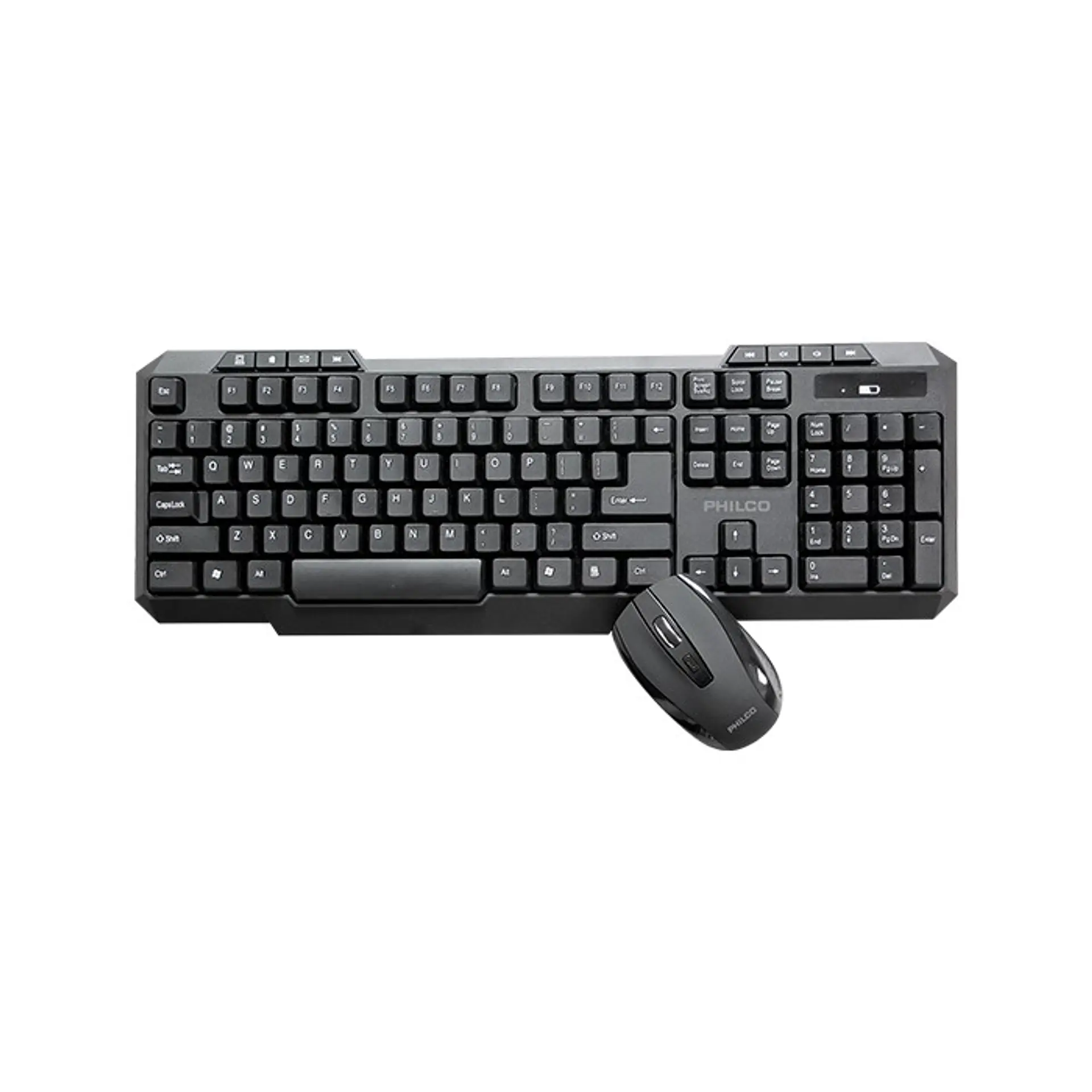 Kit Combo Teclado y Mouse Inalámbrico Philco K5204 1