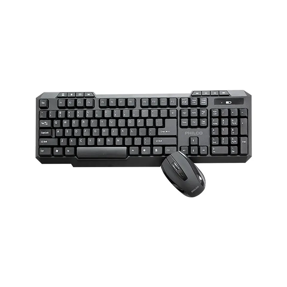 Kit Combo Teclado y Mouse Inalámbrico Philco K5204 1