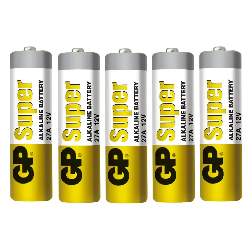 Pack 5 Pilas GP 27A Lr27 Alcalina Blister 3