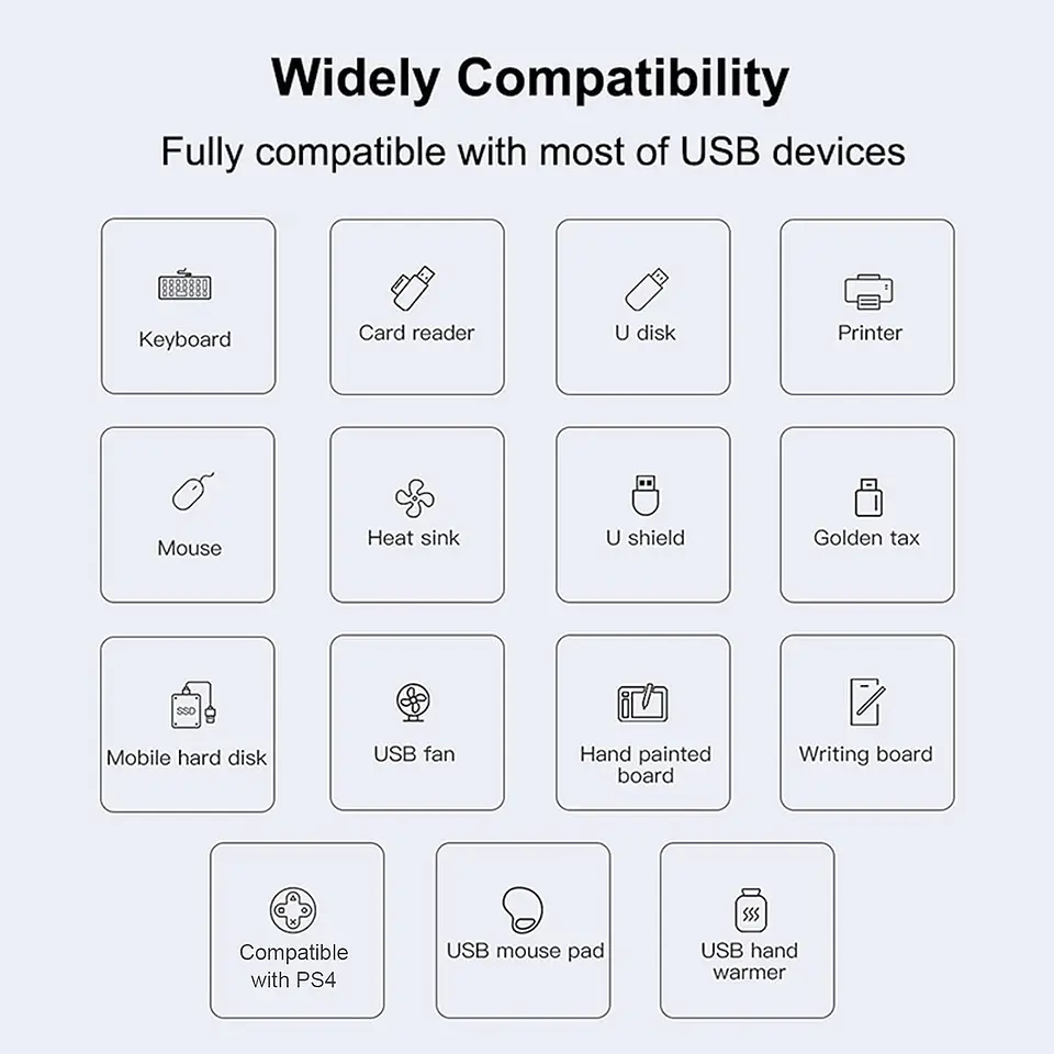 Hub Usb 3.0 Tipo C Modelo C809 4 Puertos 5