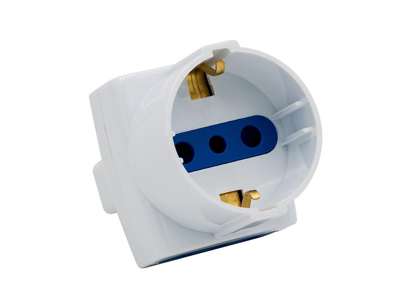 Enchufe Adaptador Schuko Triple Philco 3