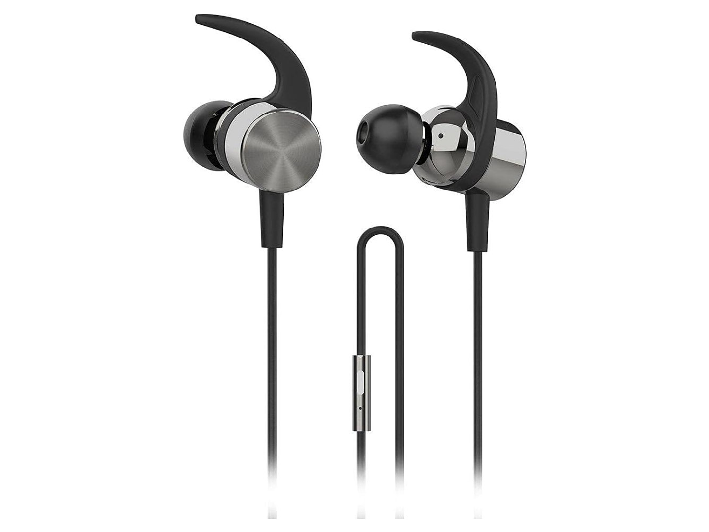 Audifonos HP In-ear con micrófono DHH-3114 Negro Jack 3.5 3
