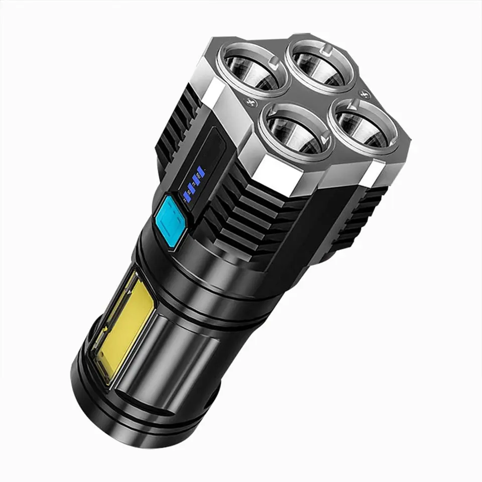 Linterna Tecnolab De Mano 4+1 Led Cob TL544 1